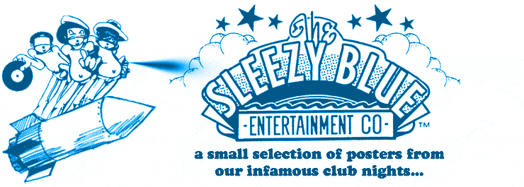 The Sleezy Blue Entertainment Company Logo